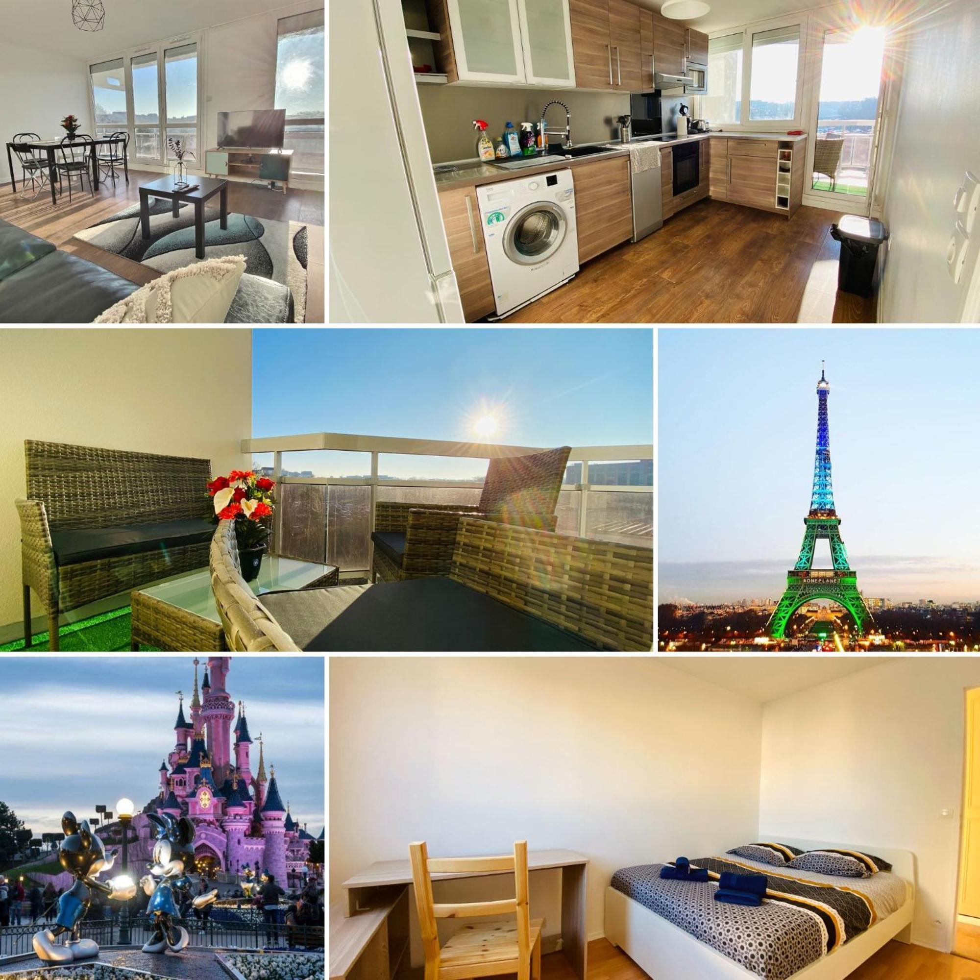 L'Appart Passerelle Paris Et Disney - Cozy Houses Noisy-le-Grand Eksteriør billede